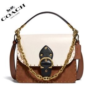 NWT Coach Beat shoulder bag in colorblock